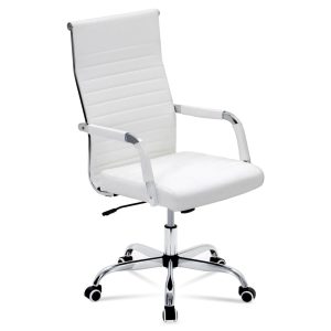 Homall Mid-Again Ribbed PU Leather-based Workplace Chair – Adjustable Swivel Desk Chair